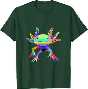 Axolotl Pop Art Axolotl Animal Axolotl Lover T-Shirt - T-Shirt | Forest
