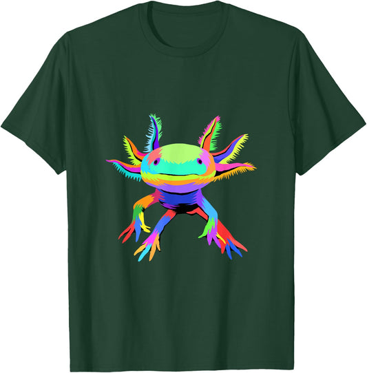 Axolotl Pop Art Axolotl Animal Axolotl Lover T-Shirt - T-Shirt | Forest