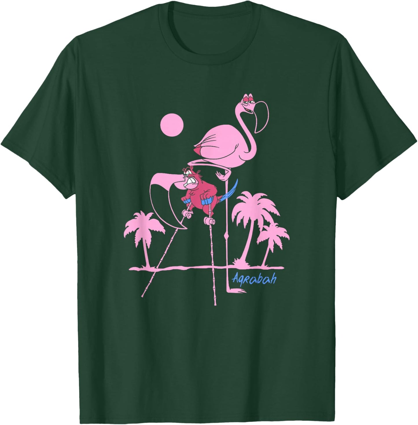 Disney Aladdin Iago Flamingo Costume V2 T-Shirt - T-Shirt | Forest