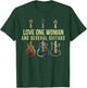 Love One Woman and Several Guitars Player Gifts Guitarist T-Shirt - T-Shirt | Forest