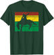 Rodeo Bronc Riding African American Cowgirl Graphic T-Shirt - T-Shirt | Forest