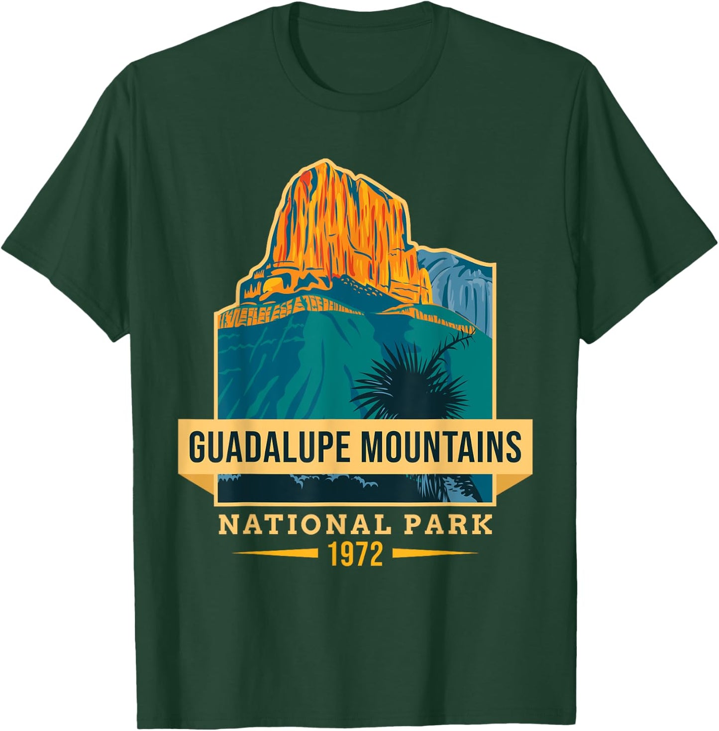 Guadalupe Mountains US National Park Texas Gift T-Shirt - T-Shirt | Forest