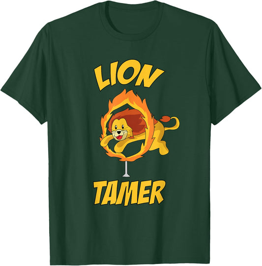 Circus Lion Tamer Shirt - Lion Tamer Costume T-Shirt - T-Shirt | Forest