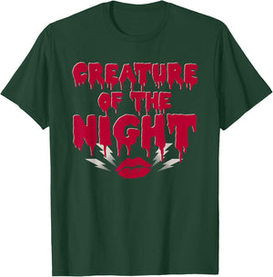 Creature of The Night - Rock Musical - Horror Show - Lips T-Shirt - T-Shirt | Forest
