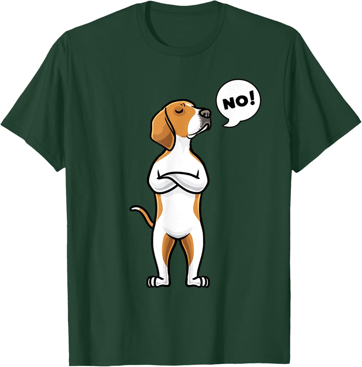 Sturer American Foxhound Dog T-Shirt - T-Shirt | Forest