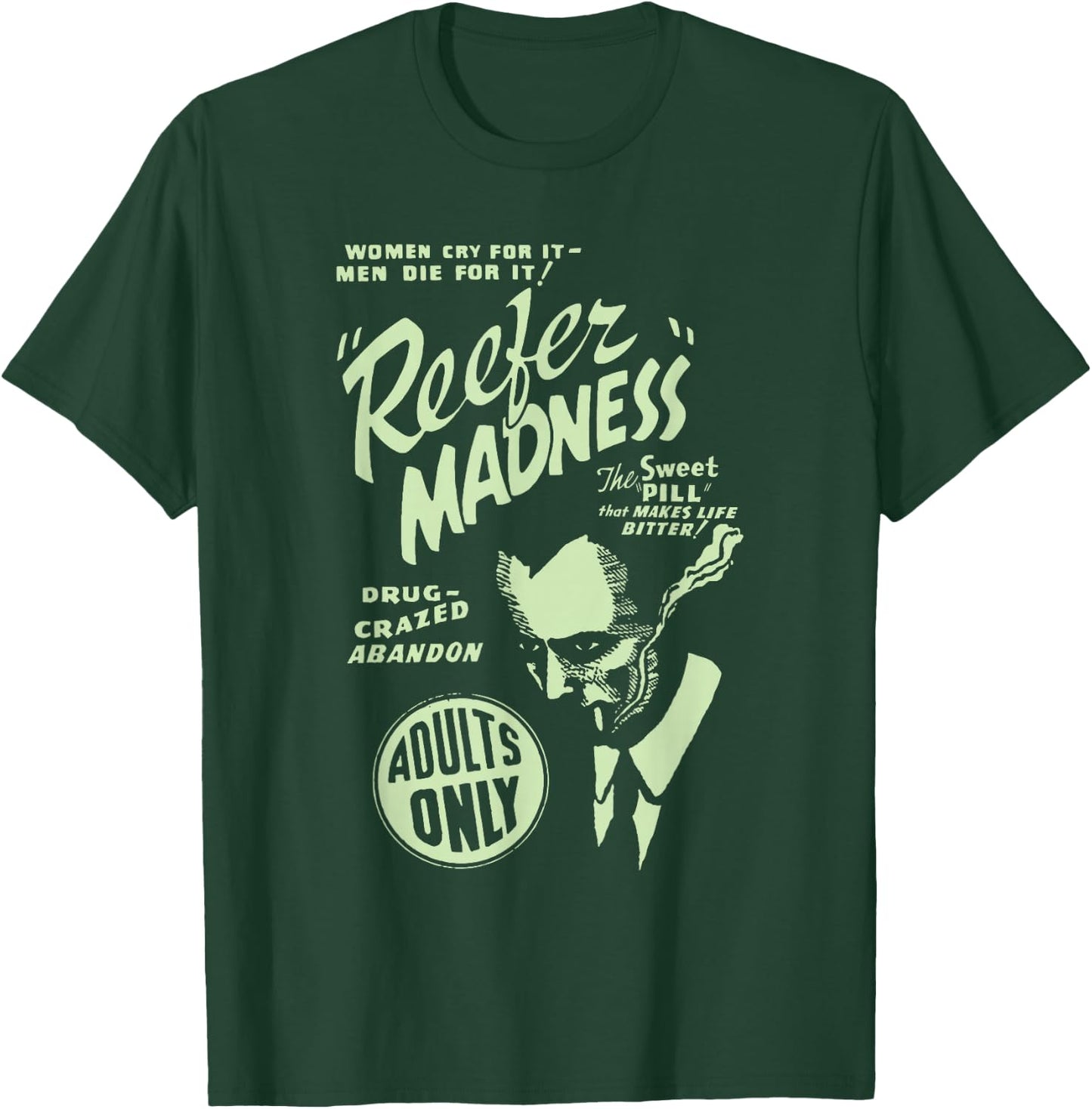 Dog Reefer Madness T-Shirt - T-Shirt | Forest