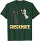 Funny Checkmate Chess Players Funny Baseball T-Shirt - T-Shirt | Forest