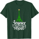 Joyeaux Noel French Christmas - Eiffel Tower & Tree Star T-Shirt - T-Shirt | Forest