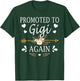 Promoted To Gigi Again Shirt Mothers Day Gifts T-Shirt - T-Shirt | Forest