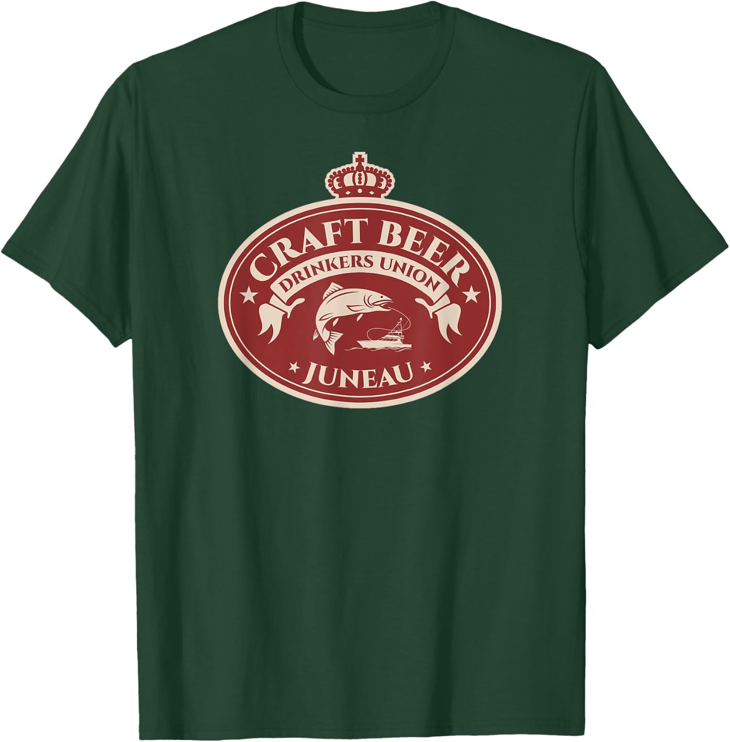Craft Beer Lovers Juneau Alaska T-Shirt - T-Shirt | Forest