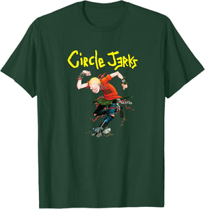 Circle Jerks - Skankman - Official Merchandise T-Shirt - T-Shirt | Forest