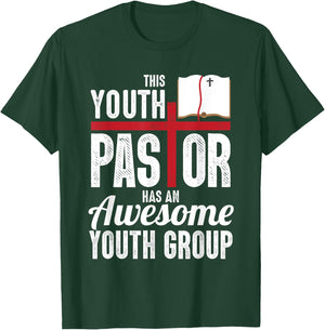 Cool Youth Pastor Art Women Christian Church Lovers T-Shirt - T-Shirt | Forest