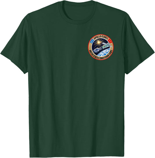 Apollo-Soyuz Rendezvous Patch NASA History Small T-Shirt - T-Shirt | Forest