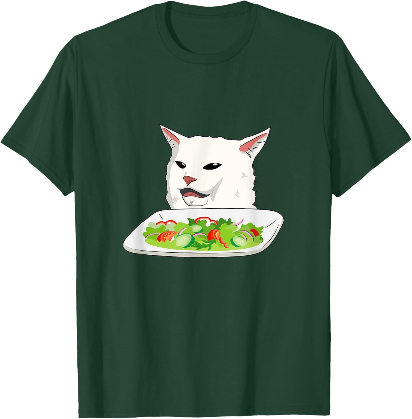 SMUDGE THE CAT - MEME Men Women Kids T-Shirt - T-Shirt | Forest