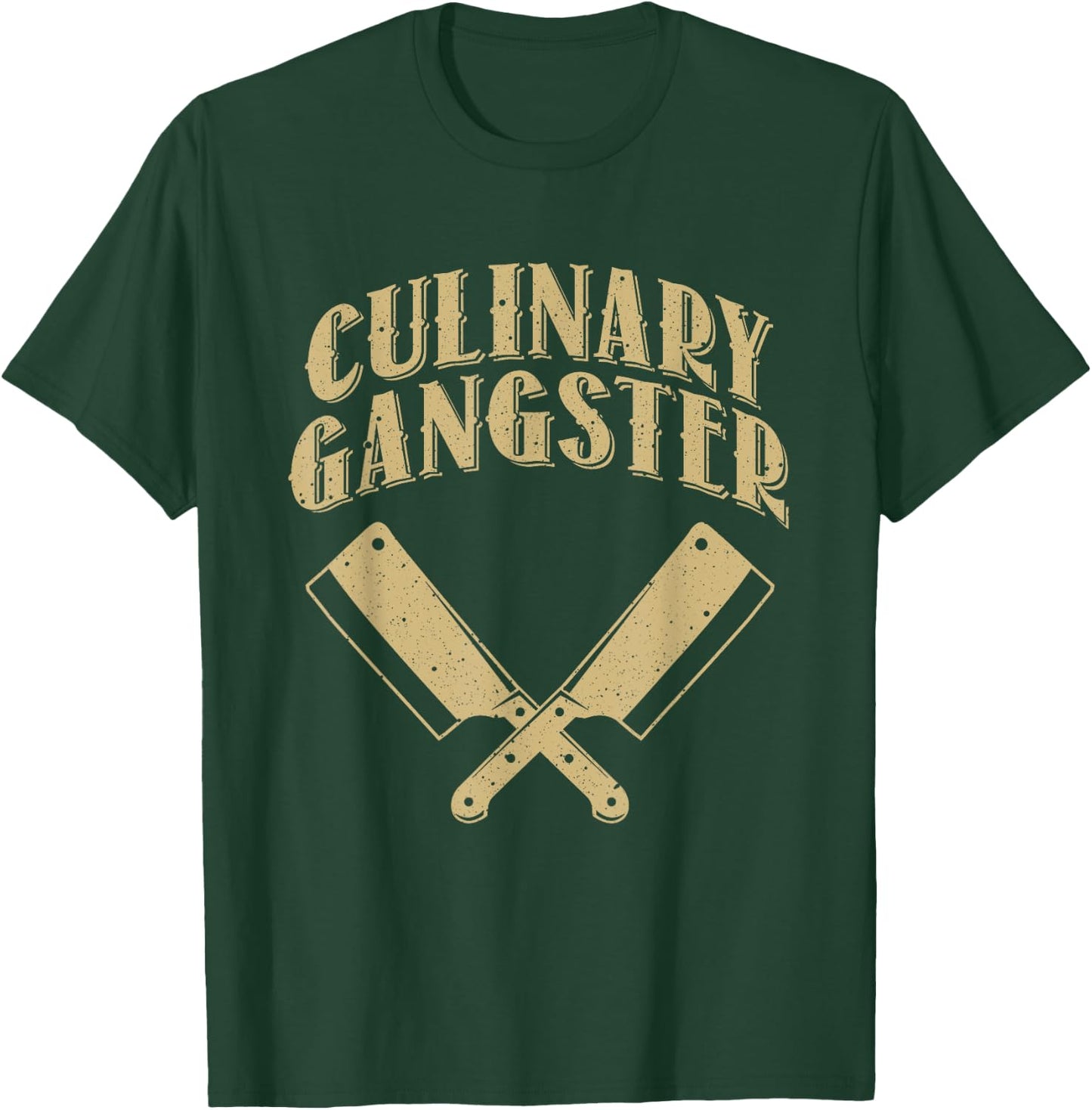 Funny Chef Art Kitchen Restaurant Cooking Lovers T-Shirt - T-Shirt | Forest