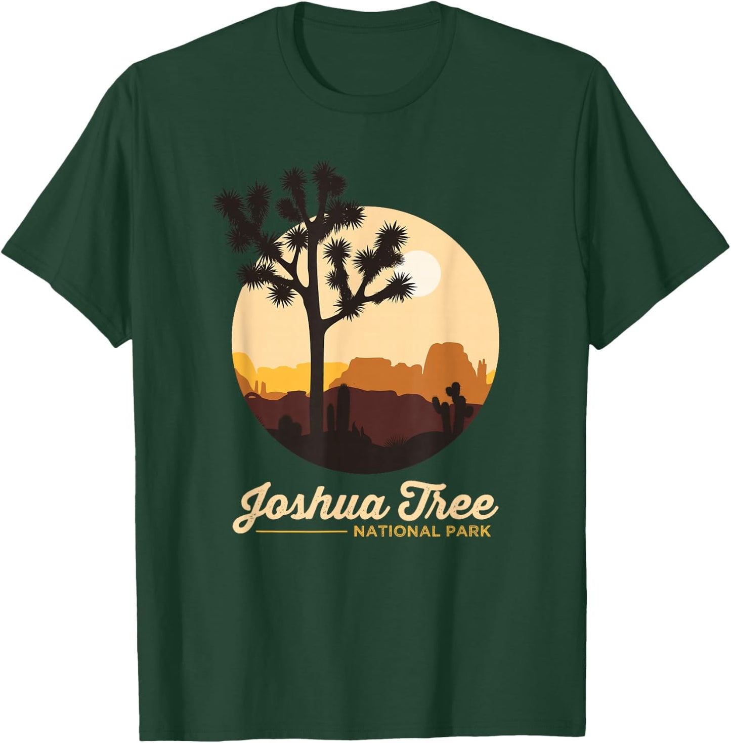 Joshua Tree Shirt Retro California Joshua Tree National Park T-Shirt - T-Shirt | Forest