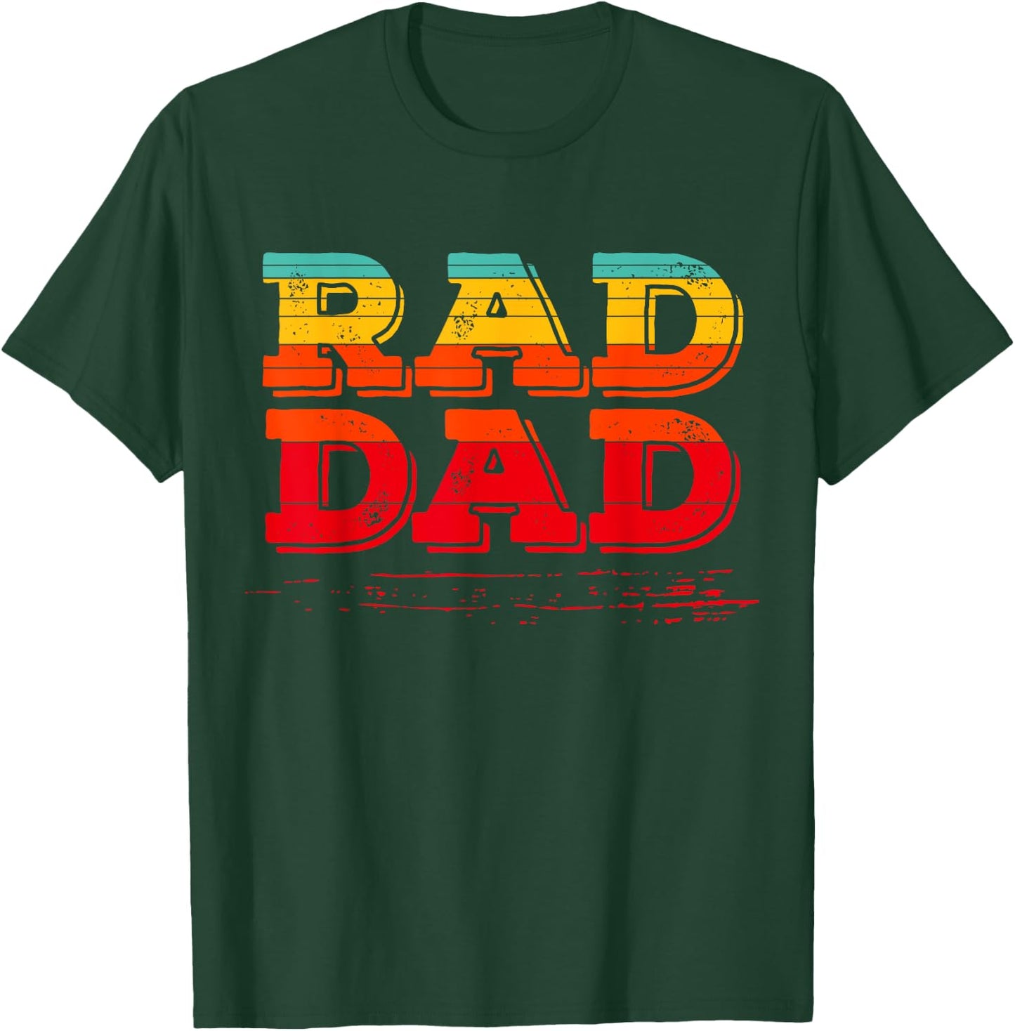 Retro Vintage Rad Dad T-Shirt - T-Shirt | Forest