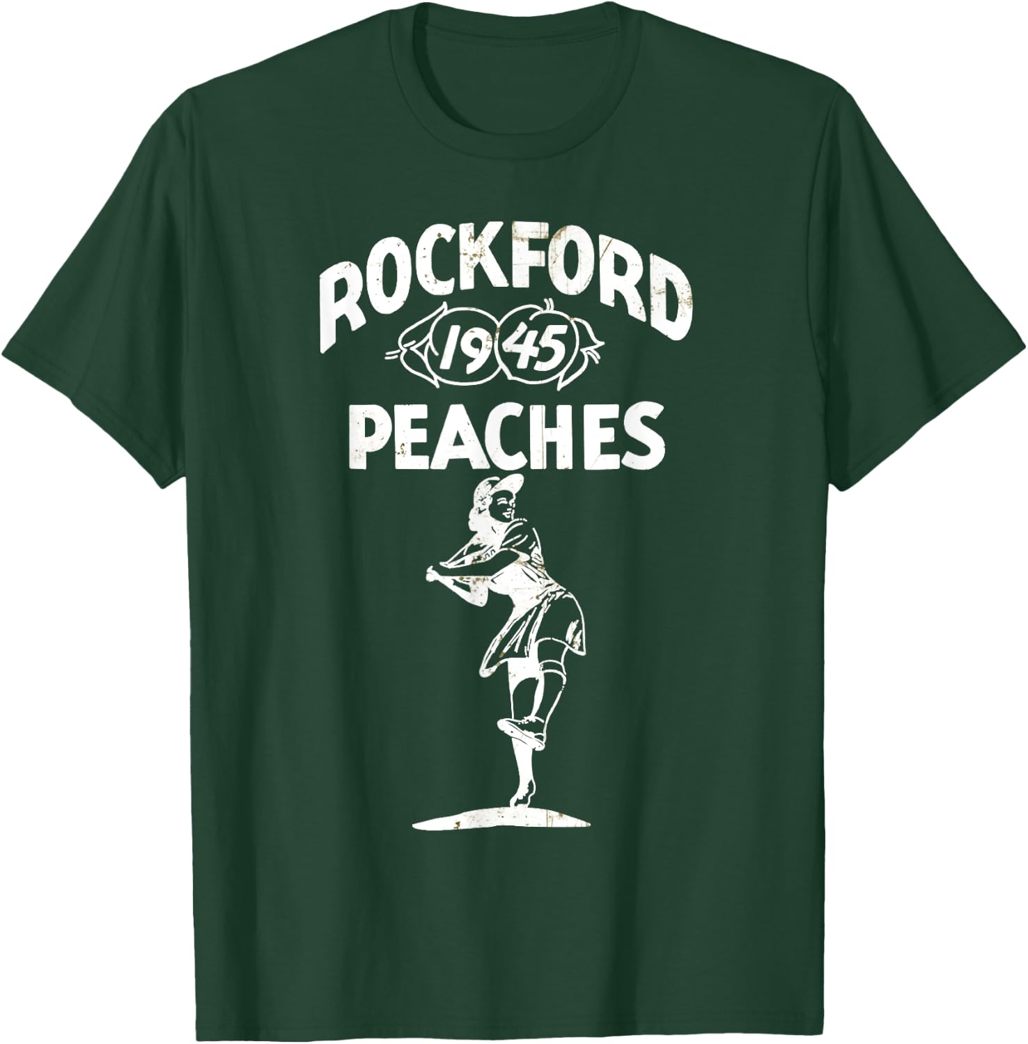 Vintage Rockford Peaches Promo T-Shirt - T-Shirt | Forest