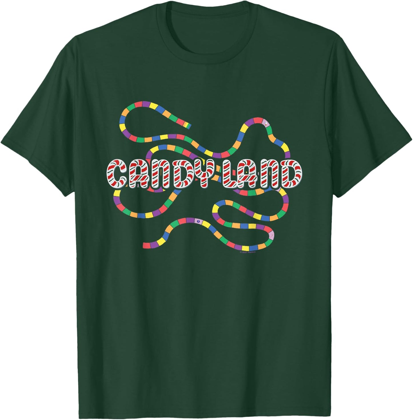 Candy Land Rainbow Trail T-Shirt - T-Shirt | Forest