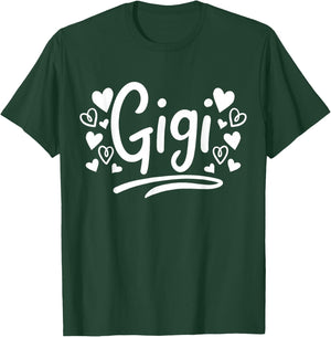 Gigi Grandma T-Shirt - T-Shirt | Forest