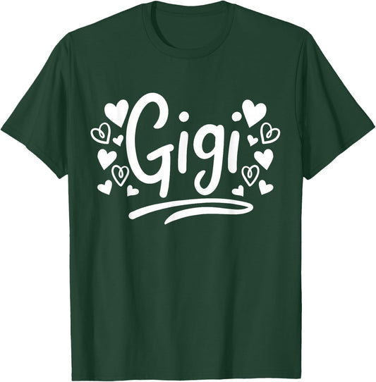 Gigi Grandma T-Shirt - T-Shirt | Forest