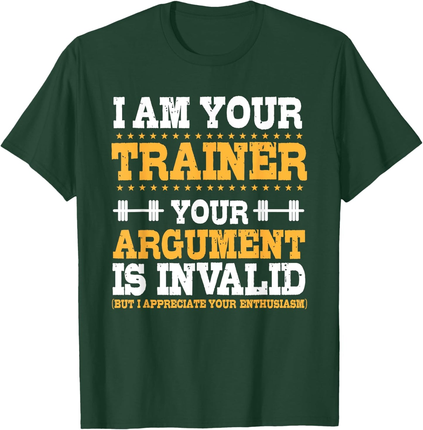 Personal Trainer Fitness Instructor Workout Coach T-Shirt - T-Shirt | Forest