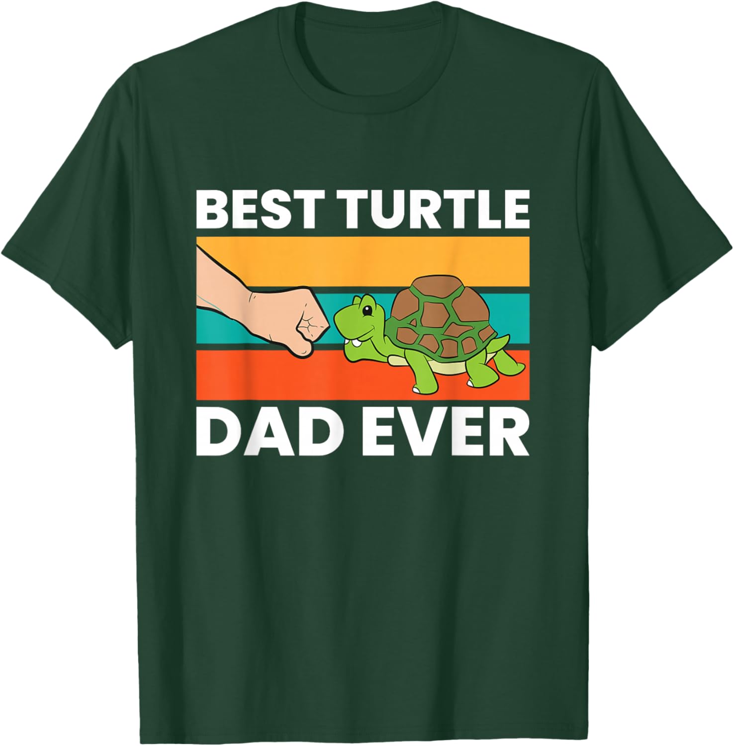 Best Turtle Dad Ever Love Sea Turtles T-Shirt - T-Shirt | Forest