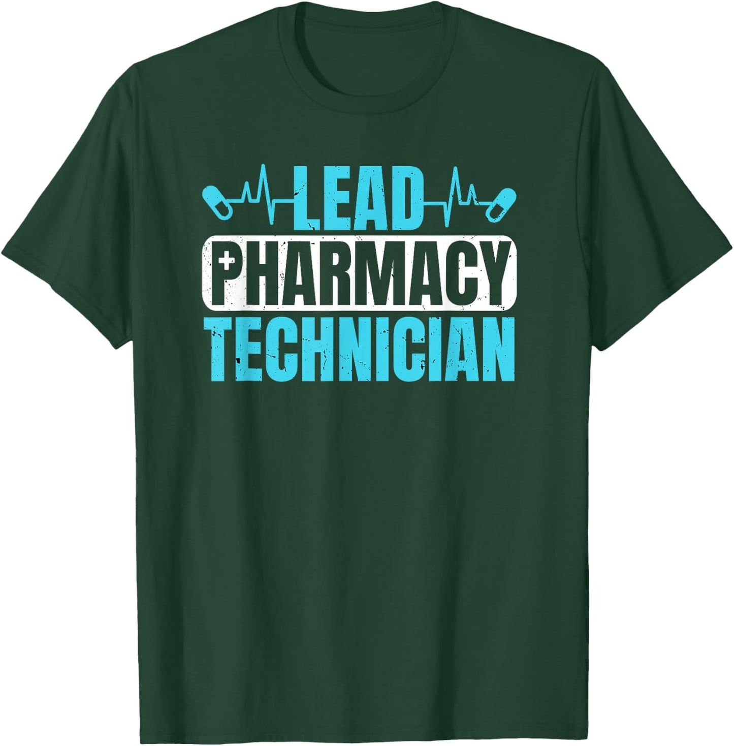 Lead Pharmacy Technician CPhT Pharmacy Tech Graduation T-Shirt - T-Shirt | Forest