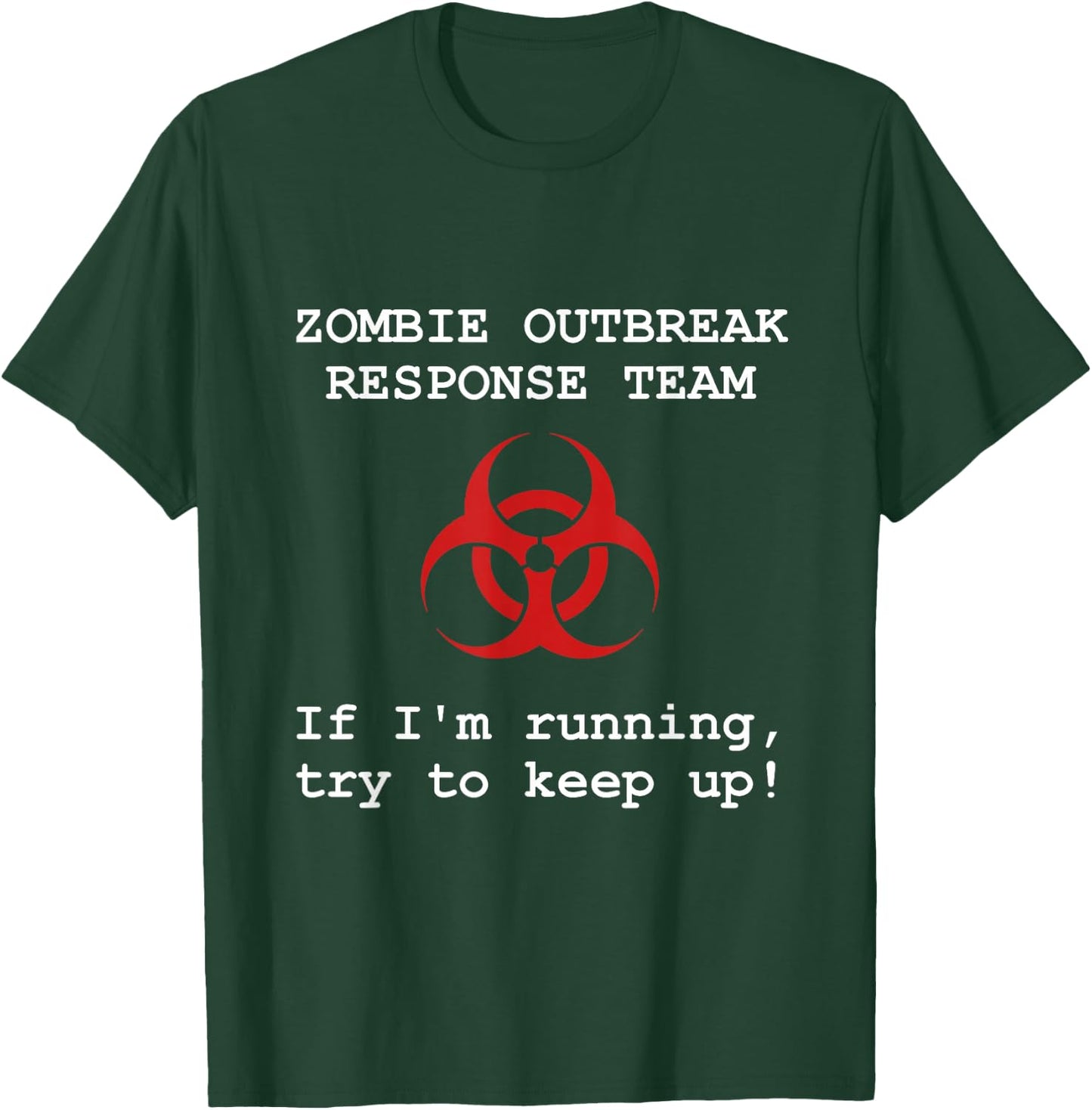Zombie Response Team Funny T-Shirt - T-Shirt | Forest