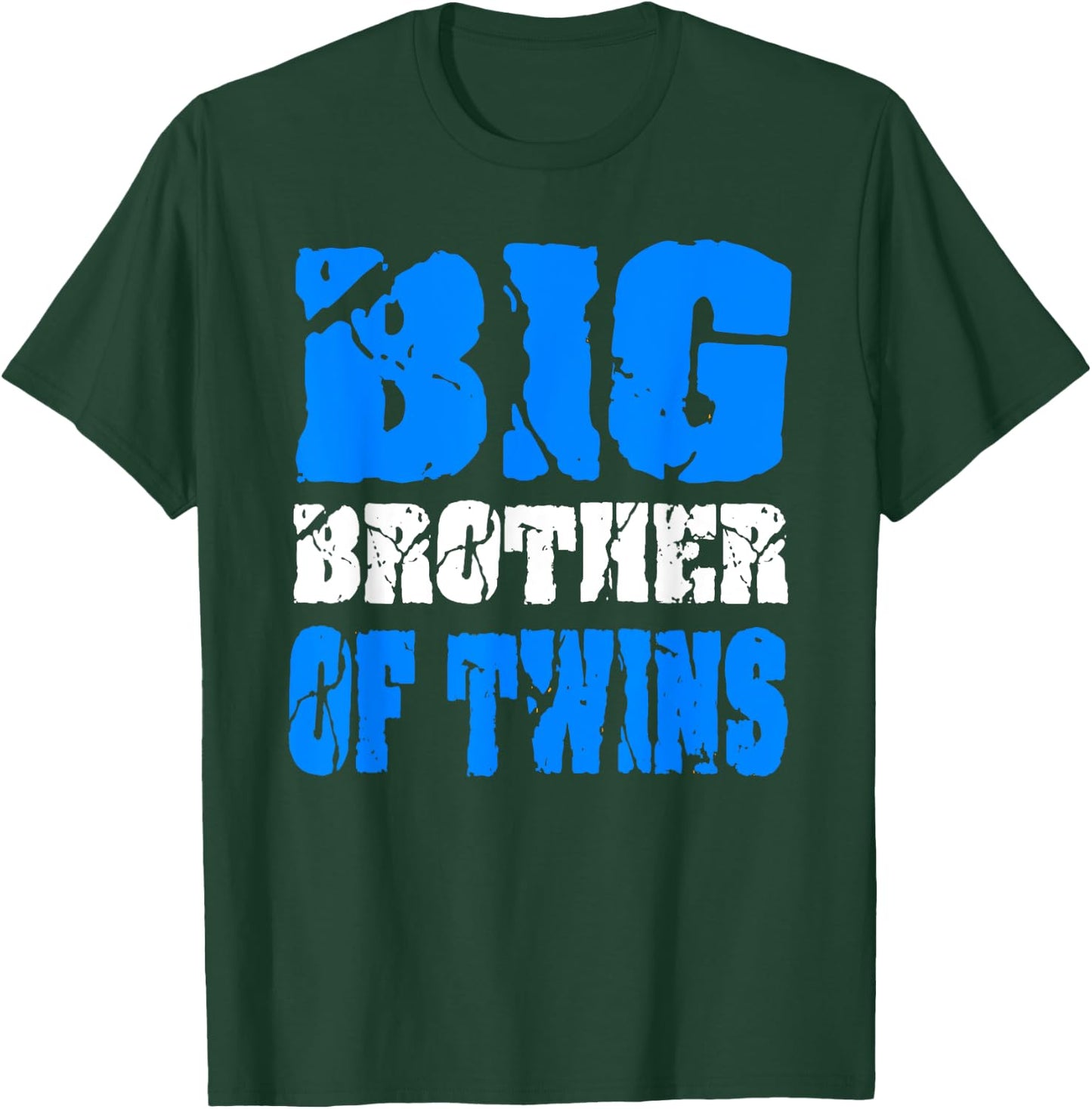 Big Brother of Twins Announcement T-Shirt - T-Shirt | Forest