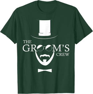 The Groom´s Crew Wedding T-Shirt - T-Shirt | Forest