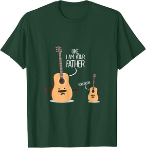 Uke I Am Your Father - Cute Guitar Guitarist T-Shirt - T-Shirt | Forest