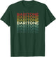 Baritone repeating word Barbershop Quartet Singer T-Shirt - T-Shirt | Forest