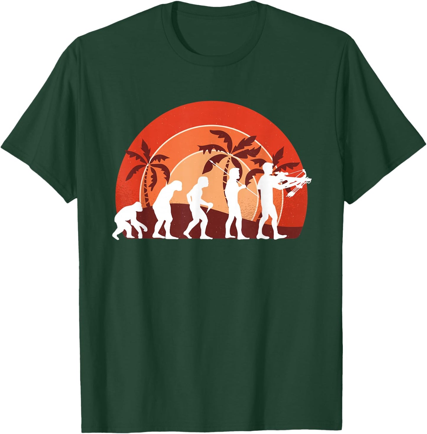 Crossbow Hunting | Crossbow Sports Crossbow Gift T-Shirt - T-Shirt | Forest