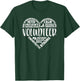 Volunteer Caring Compassionate Dedicated Volunteering T-Shirt - T-Shirt | Forest
