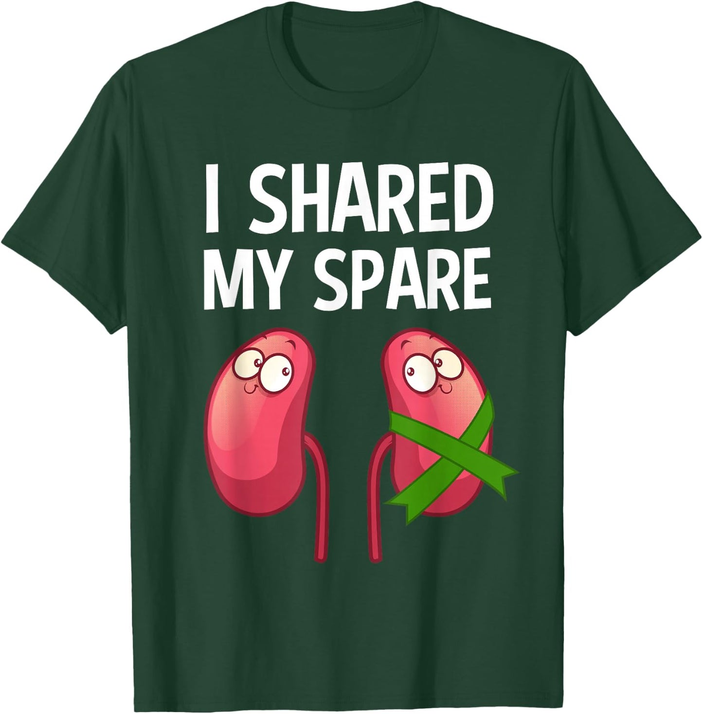 Cool Kidney Donor Art Men Women Transplant Surgery Recovery T-Shirt - T-Shirt | Forest
