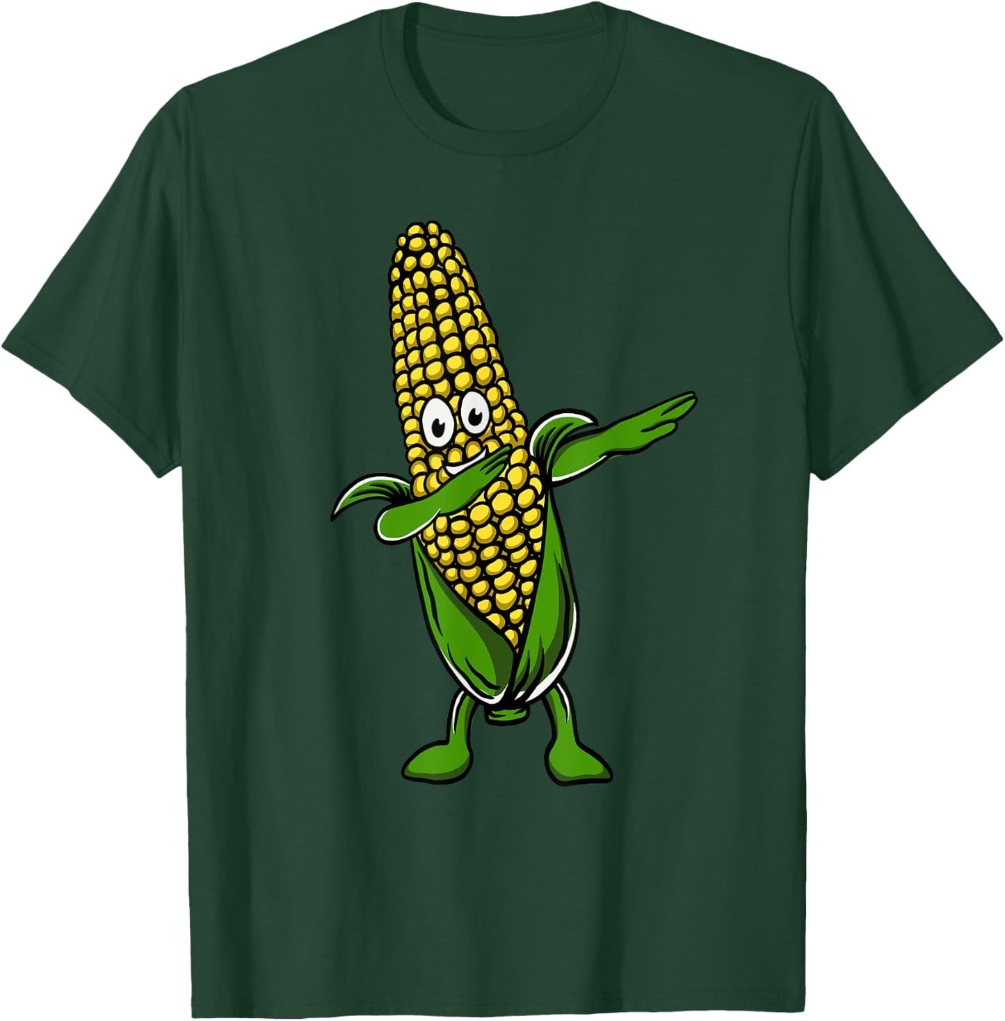 Cute Corn Art Women Farmer Corn On The Cob Farming T-Shirt - T-Shirt | Forest