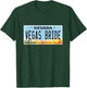 Las Vegas Bride Wedding Groom Matching Bachelorett Honeymoon T-Shirt - T-Shirt | Forest