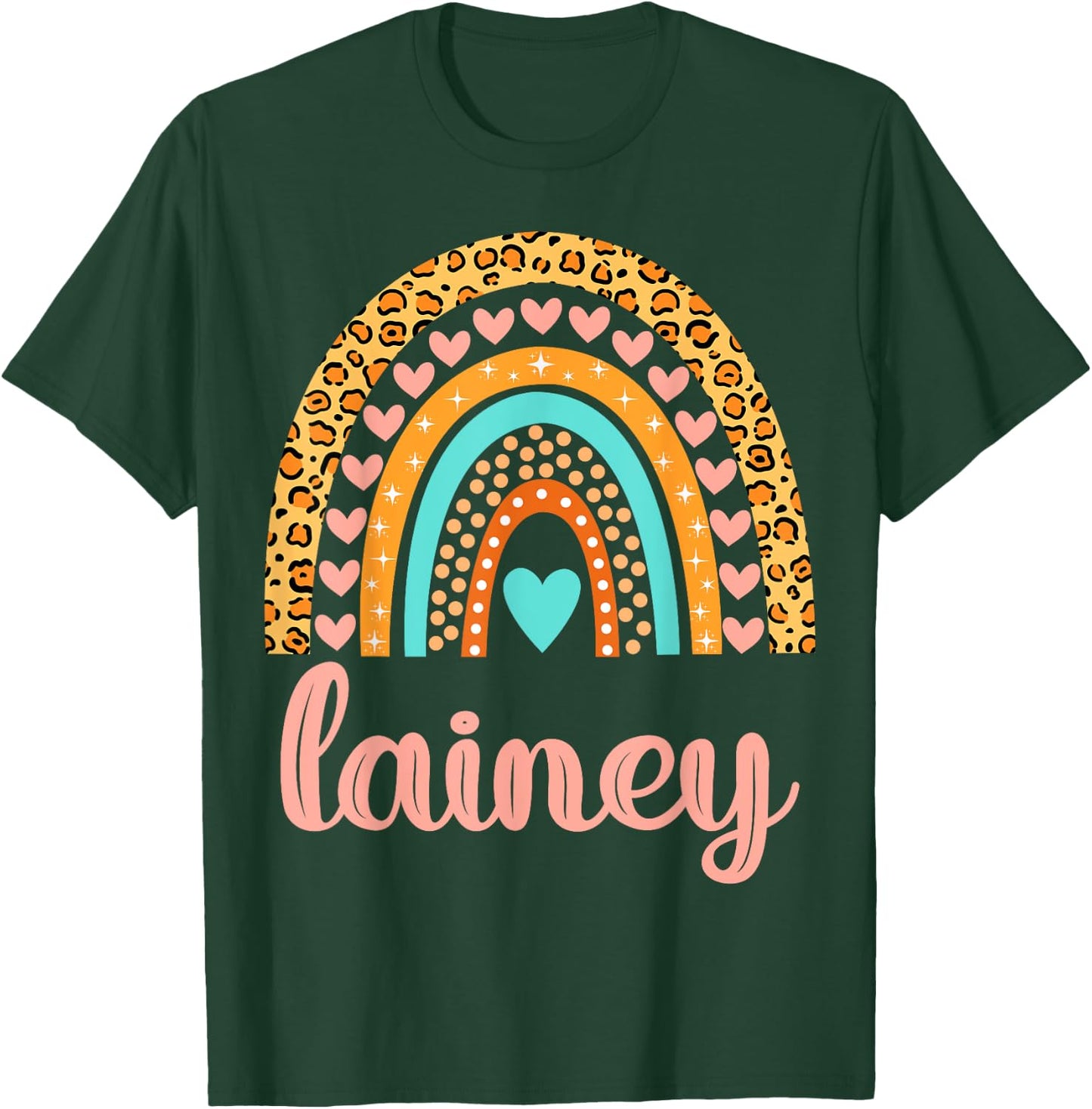Lainey Lainey Name Birthday Shirt Gift T-Shirt - T-Shirt | Forest