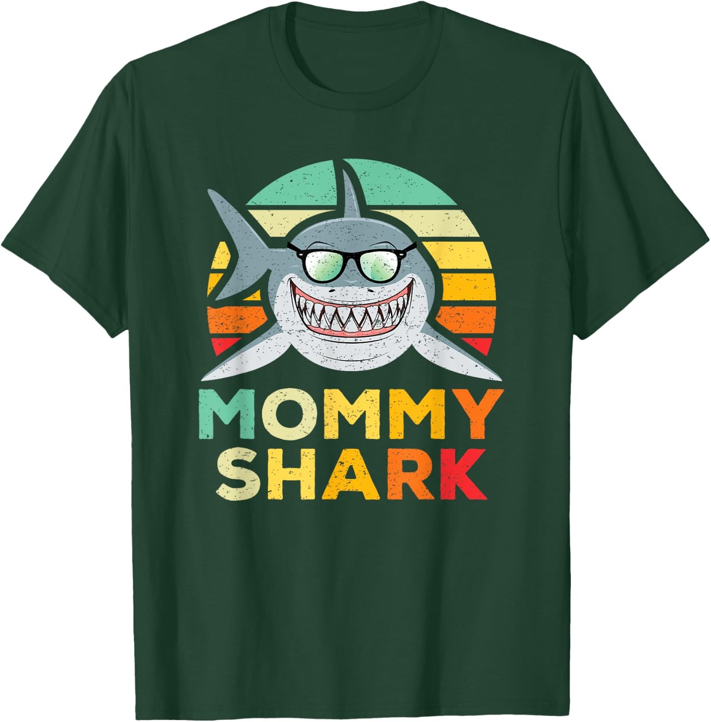 Mommy Shark T-Shirt - T-Shirt | Forest