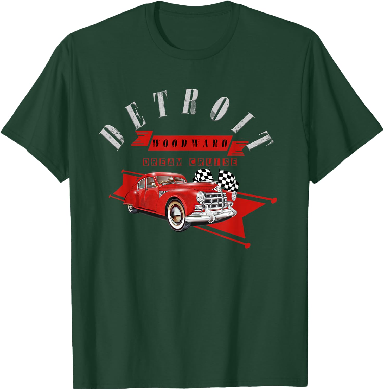 Woodward dream cruise t shirts T-Shirt - T-Shirt | Forest