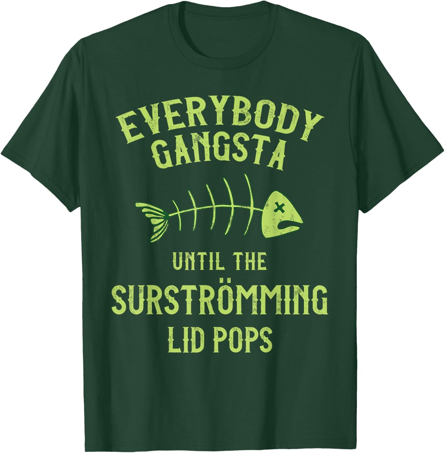Funny Surstromming Fish Swedish Pride T-Shirt - T-Shirt | Forest