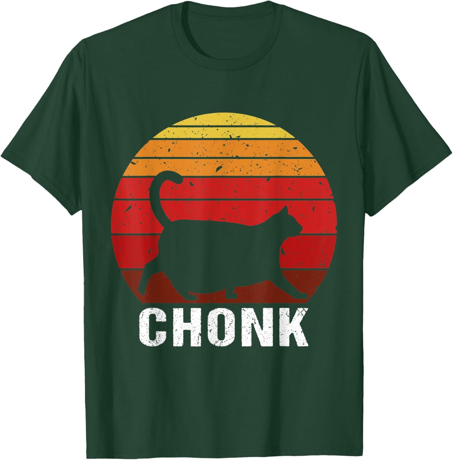 Funny Fat Cats Meme Shirt, Chonk Cat Shirt Chonk Big Chungus Men Women Kids T-Shirt - T-Shirt | Forest