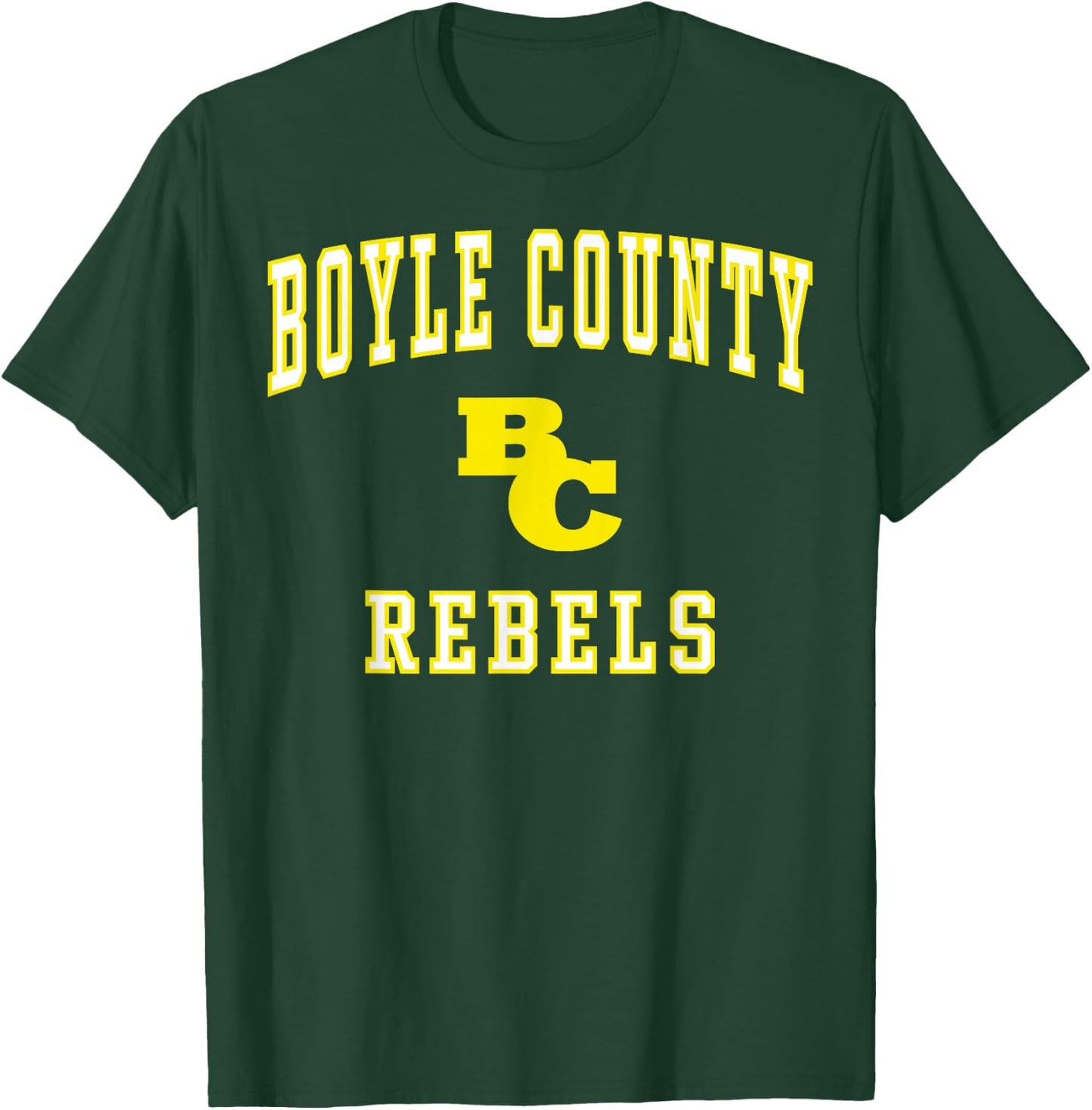 Boyle County High School Rebels C1 T-Shirt - T-Shirt | Forest