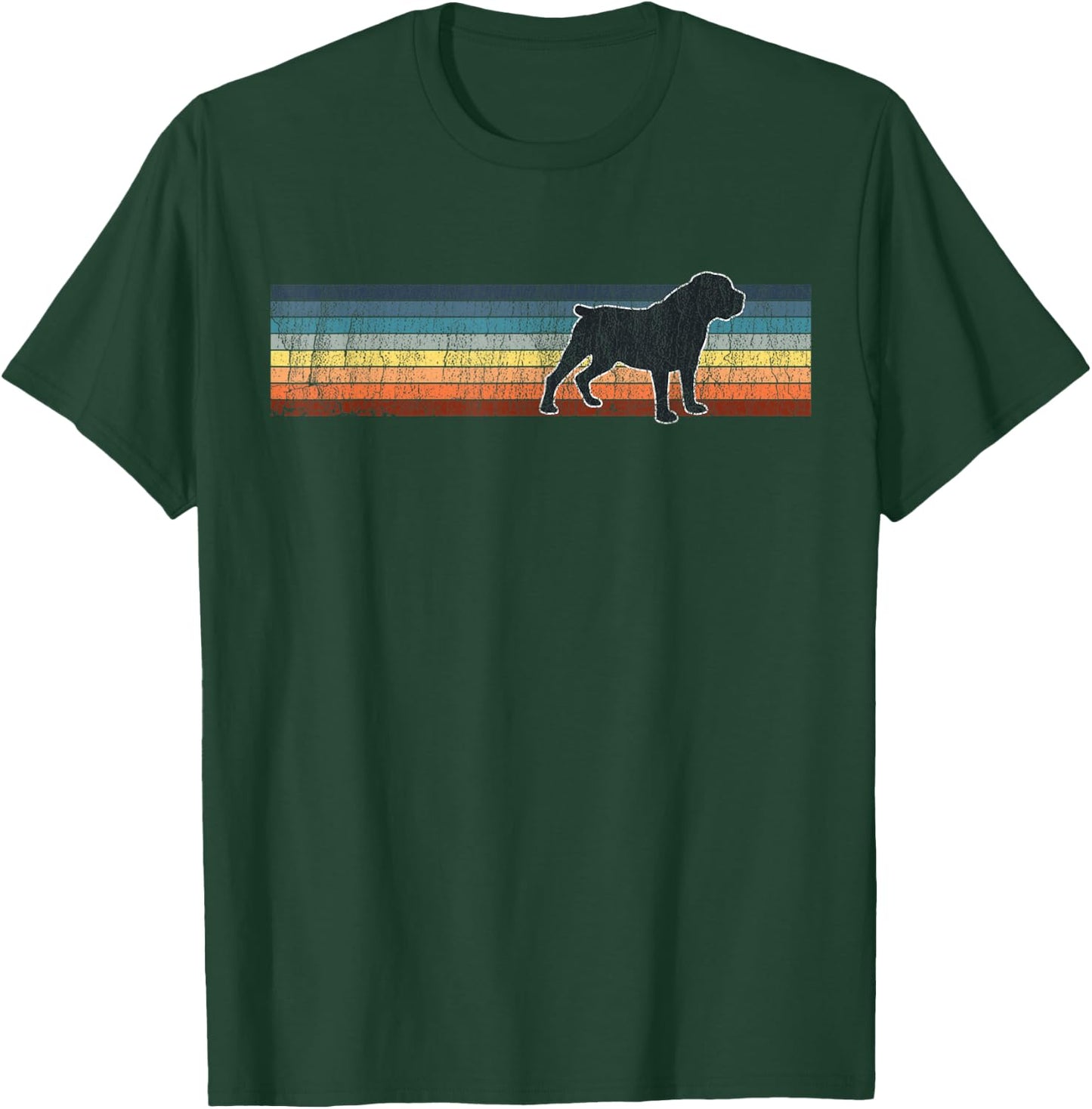 Boerboel Vintage Pet Lover Dog Mom Dad Women T-Shirt - T-Shirt | Forest