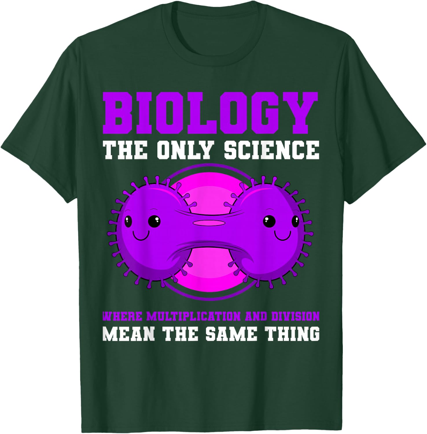 Molecular Biology DNA Biologist Genetic Scientist T-Shirt - T-Shirt | Forest