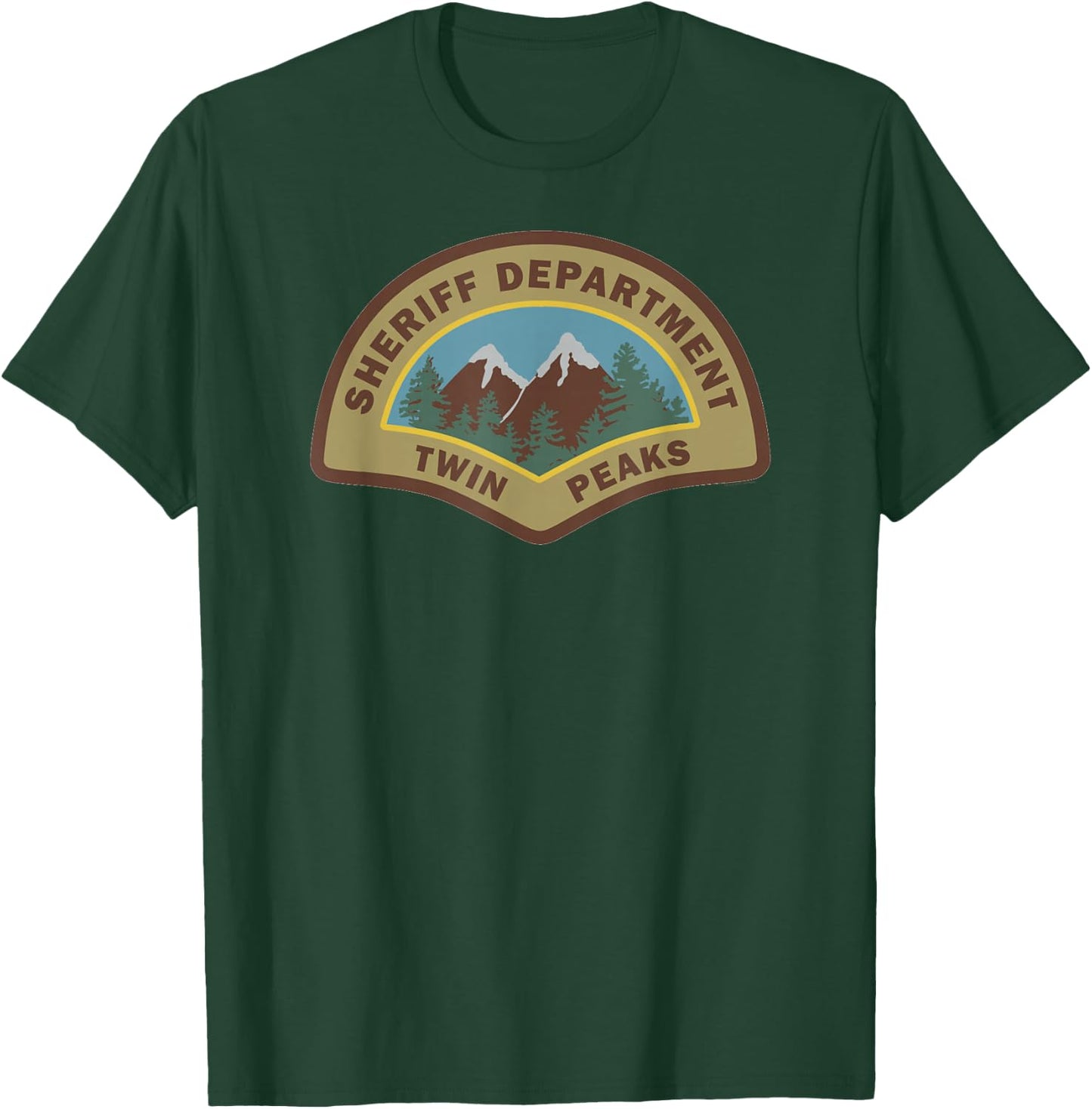 Twin Peaks - Sheriff T-Shirt - T-Shirt | Forest