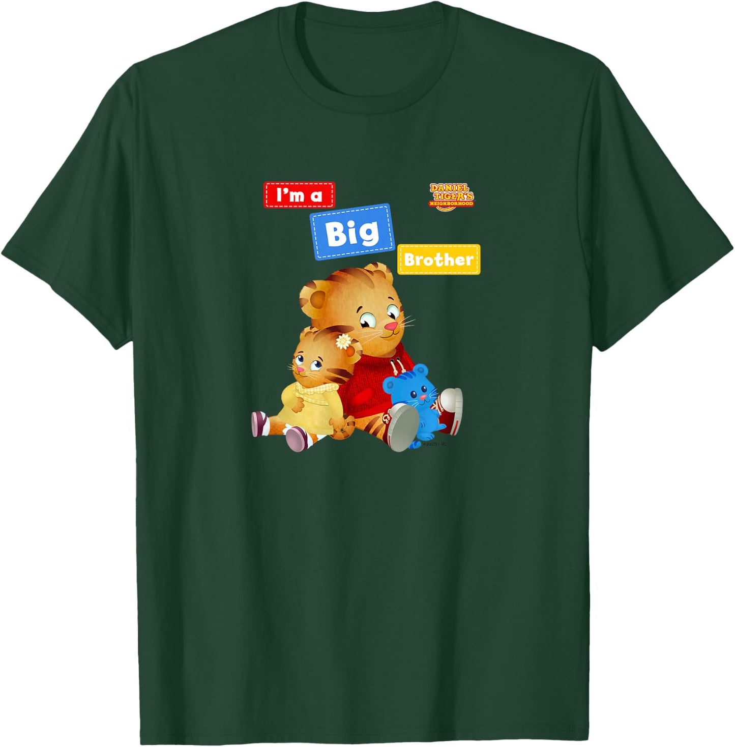 Kids Daniel Tiger's Neighborhood: Big Brother! T-Shirt - T-Shirt | Forest