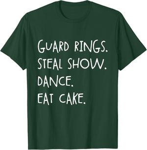 Guard Rings Steal Show Funny Wedding Kids Bearer Of Rings T-Shirt - T-Shirt | Forest