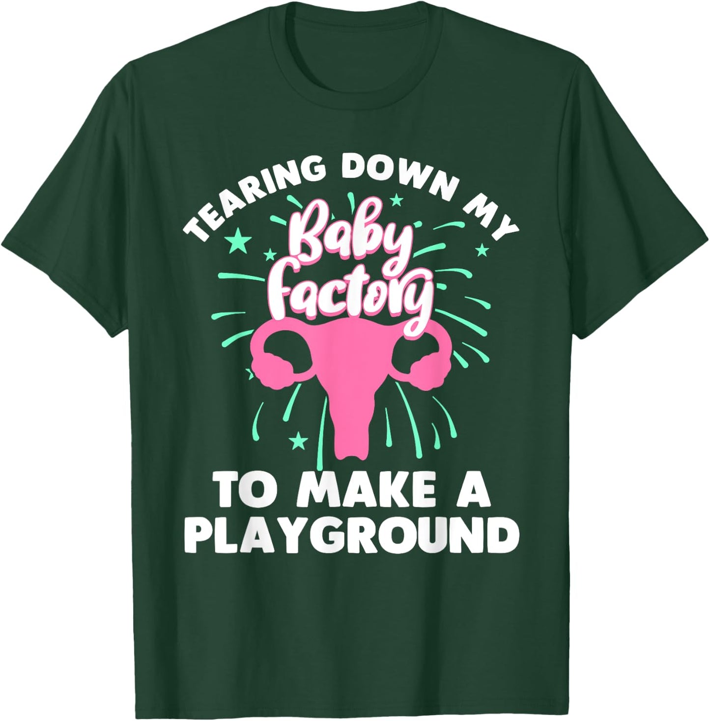 Funny Hysterectomy Girls Endometriosis Recovery T-Shirt - T-Shirt | Forest